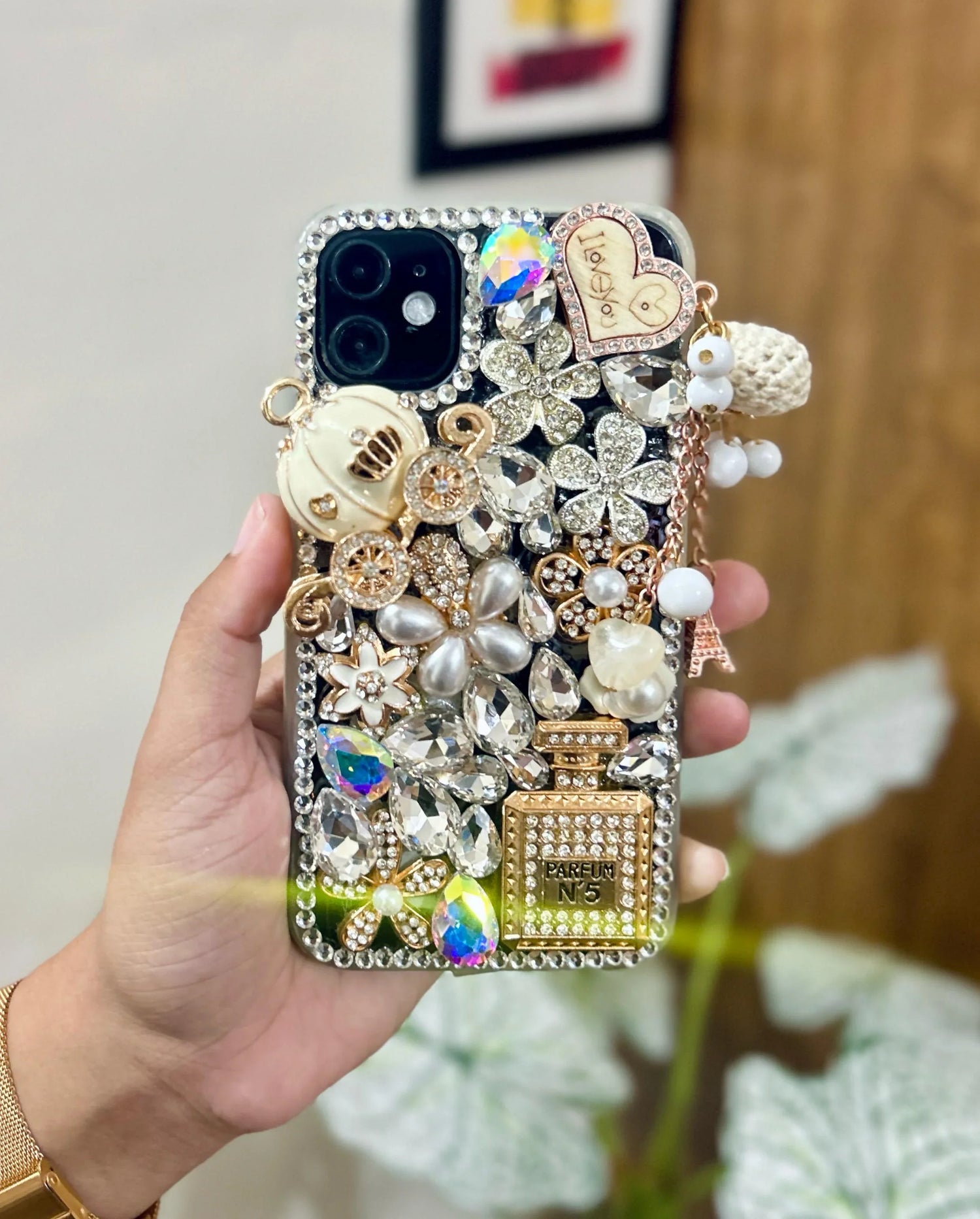 PARFUM N5 Crystal iPhone Cover - ThePhoneCart
