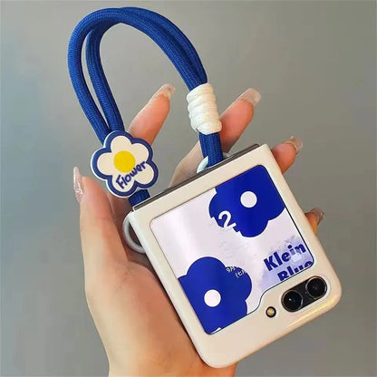 Icey Blue Rope Samsung Flip Case - ThePhoneCart