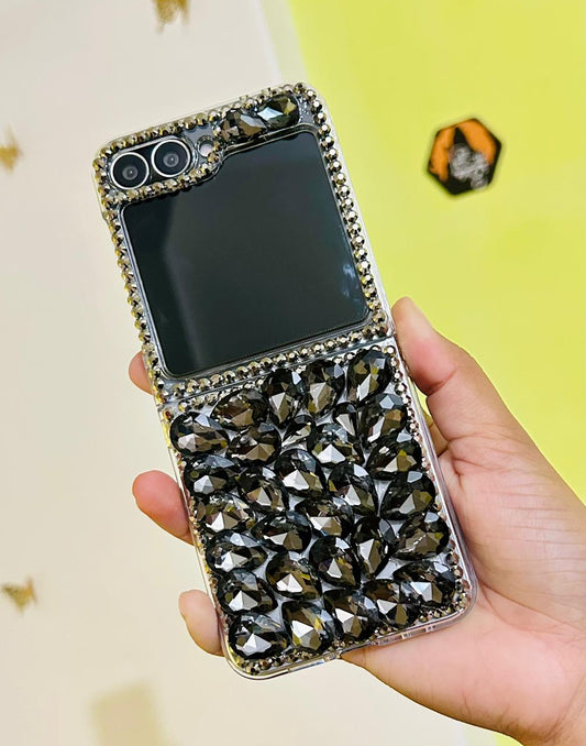 Luxury Rhinestone Samsung Flip Case - ThePhoneCart