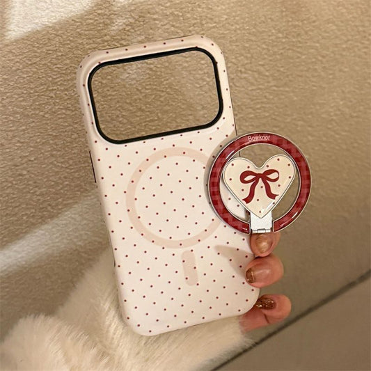 3D Magnetic Bowknot iPhone Case