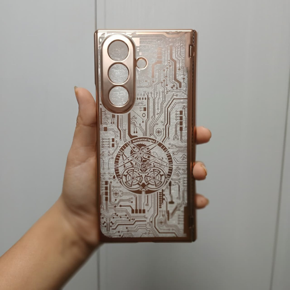 Time Machine Samsung Flip Fold Cover