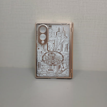 Time Machine Samsung Flip Fold Cover