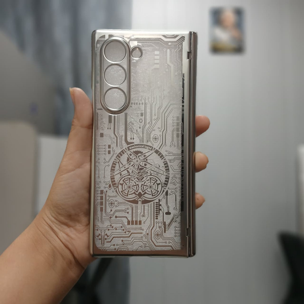 Time Machine Samsung Flip Fold Cover