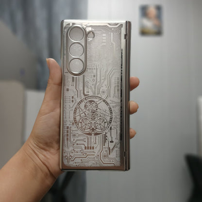 Time Machine Samsung Flip Fold Cover