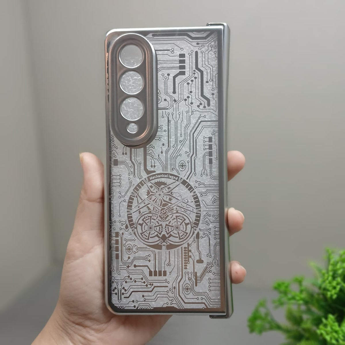 Time Machine Samsung Flip Fold Cover