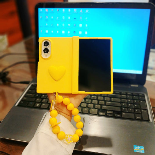 Cute Heart Samsung Fold Cover