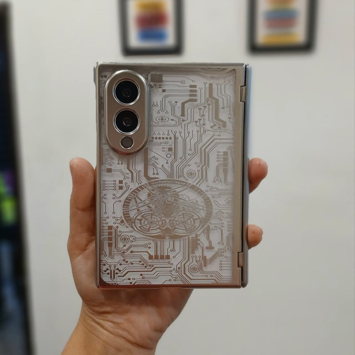 Time Machine Samsung Flip Fold Cover