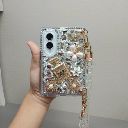 Rhinestone Crystal Samsung Fold Cover
