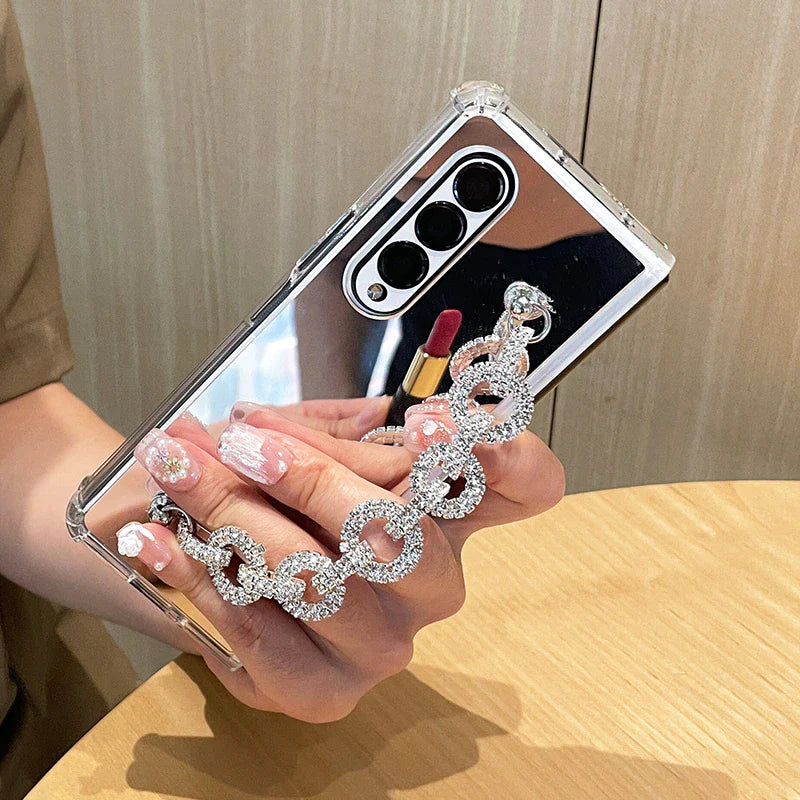 Royal Crystal Chain Samsung Case