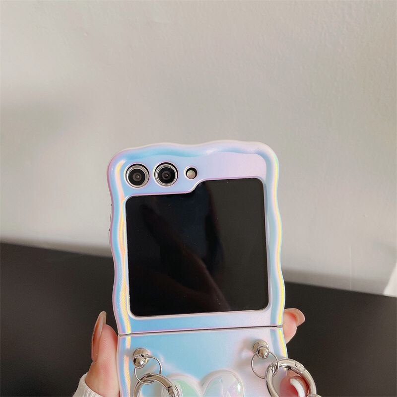 Luxury Silk Pearl chain Samsung Case