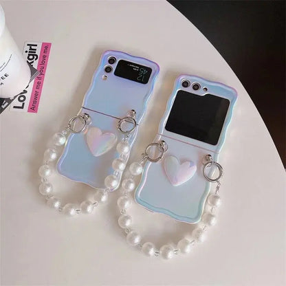 Luxury Silk Pearl chain Samsung Case - ThePhoneCart