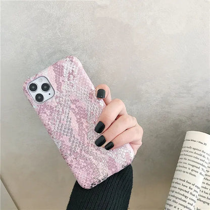 Premium Pink Snake Case - ThePhoneCart