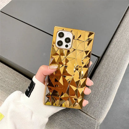 Exclusive Pyramid Plated Case - ThePhoneCart