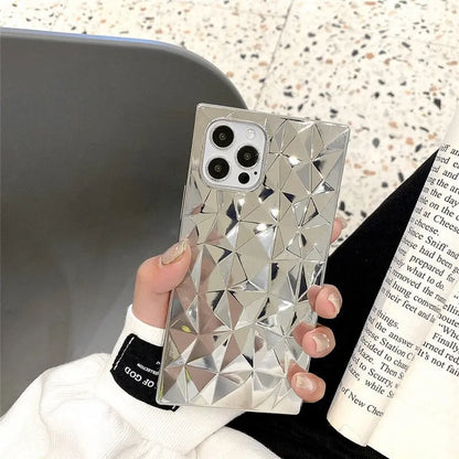 Exclusive Pyramid Plated Case - ThePhoneCart