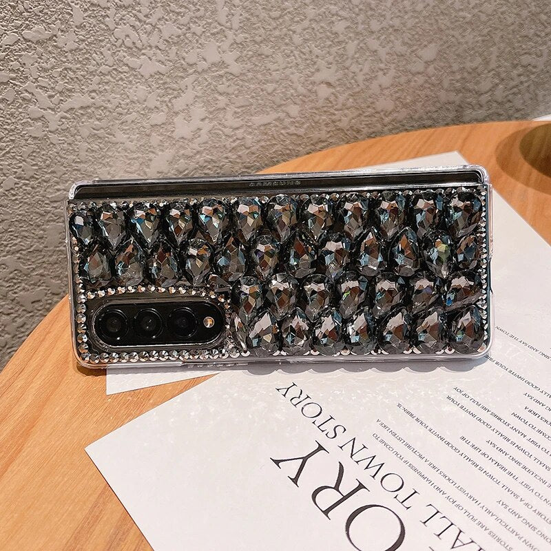 Luxury Rhinestone Samsung Fold Case - ThePhoneCart